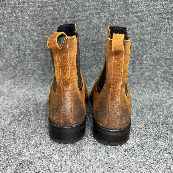 Thursday Duchess Chelsea Boots Women's Size 7.5 Brown Suede Leather Pull On Boot - Picture 5 of 15